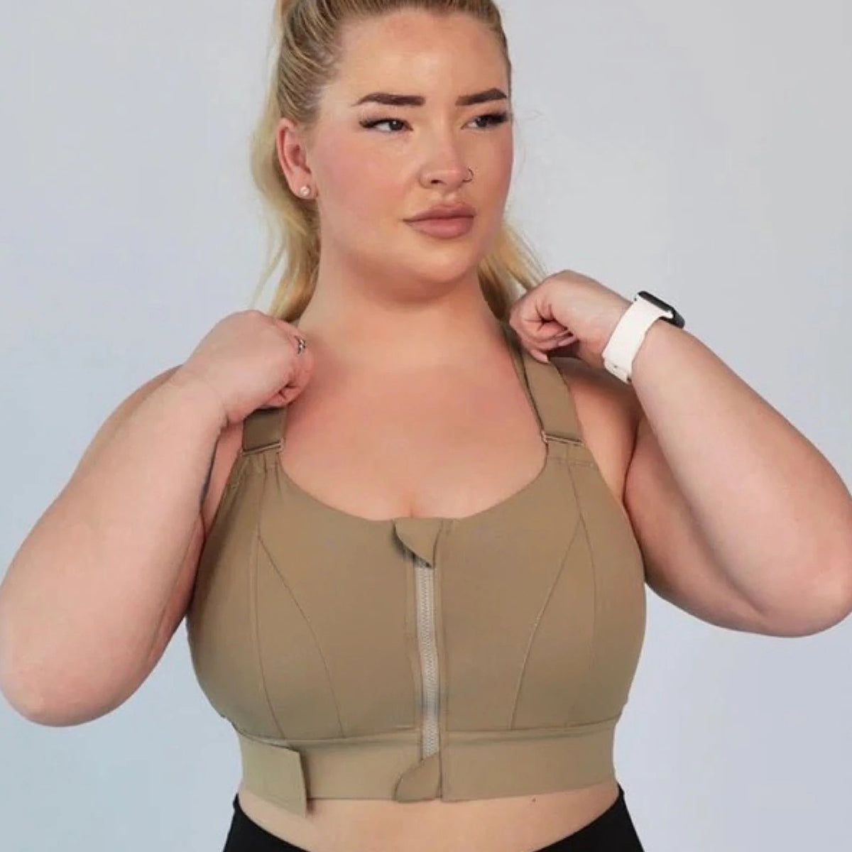 Freelywear® Unmatched Support and Comfort Sports Bra-Moss