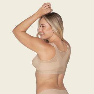 FW®-Front Closure Posture Wireless Back Support Full Coverage Bra (BUY 1 GET 2 FREE)-Beige