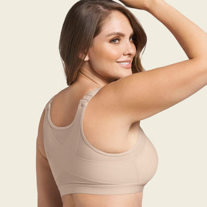 FW®-Front Closure Posture Wireless Back Support Full Coverage Bra (BUY 1 GET 2 FREE)-Beige