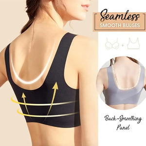 Lace Sexy Seamless Push-Up Bralette Plus Size Sports Bra Vest