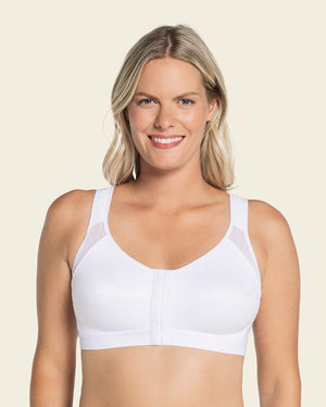 FW®-Front Closure Posture Wireless Back Support Full Coverage Bra(BUY 1 GET 2 FREE)-White